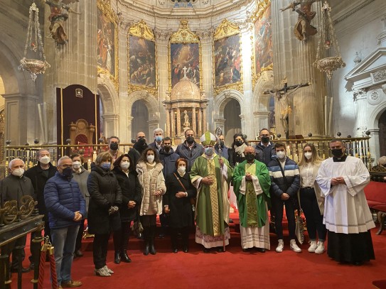 En la mañana del domingo, 20 de febrero tuvo lugar un Encuentro Diocesano de Hermandades y Cofradías en la parroquia del Sagrario de la S.A.R.I Catedral de Guadix.