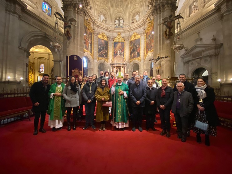 En la mañana del domingo, 19 de febrero tuvo lugar un Encuentro Diocesano de Hermandades y Cofradías en la parroquia del Sagrario de la S.A.R.I Catedral de Guadix.