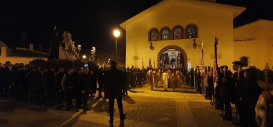 Viacrucis oficial de la Semana Santa de Guadix, un acto de auténtico dogma de fe y compromiso con nuestra Iglesia.