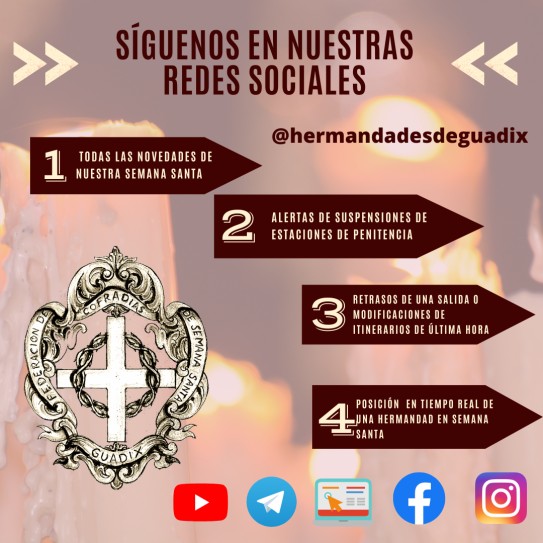 Síguenos en nuestras redes sociales