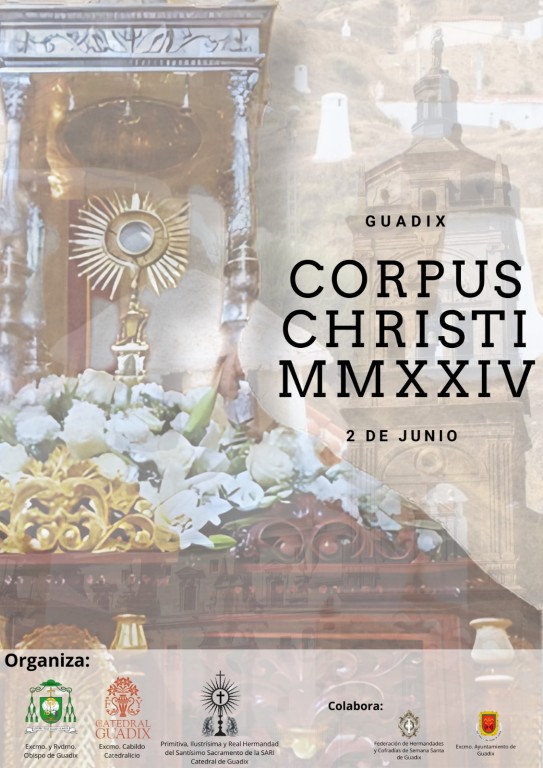 Actos y cultos con motivo de la festividad del Corpus Christi 2024