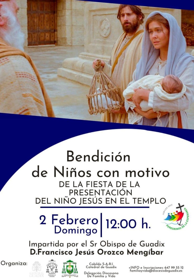 Bendición de Niños en Guadix, 2 de febrero